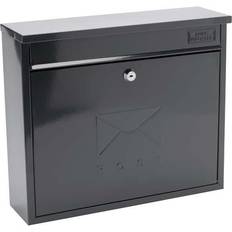 Grey Letterboxes Sterling MB02A Anthracite Elegance Wall Weatherproof