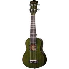 Vert Ukulélés Cascha HH 2265 Premium Green Ukulélé soprano