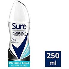 Toiletries Sure Women 72hr Nonstop Protection Invisible Aqua Antiperspirant