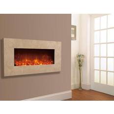 Electriflame XD 1100 Wall Mounted Electric Fire Travertine