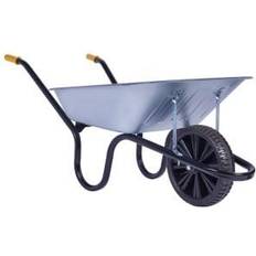 Garden Tools None Chillington Chasseur Galvanised Puncture Free Wheelbarrow