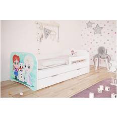 Frost seng Furniturebox Babydreams juniorseng sengehest skuffe laminat