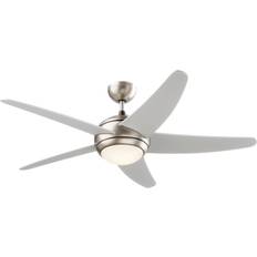 Lindby Anneka Ceiling Fan Ø132 Silver