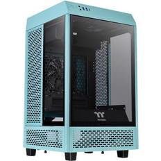 Computer Cases Tower 100 Turquoise Edition Tempered Glass USB