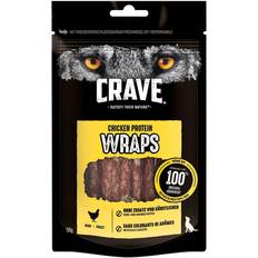 Crave Kæledyr Crave 10x50g kylling Protein Wrap hundesnak