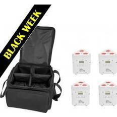 EUROLITE Set 4x AKKU TL-3 TCL white SB-4 Soft-Bag