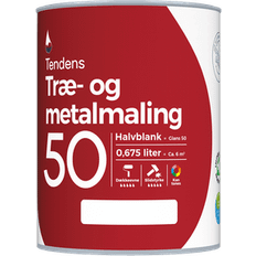 Maling Tendens træ metalmaling halvblank