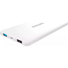 Philips Powerbanks Batterier & Opladere Philips powerbank 5000mah usb batteripakke