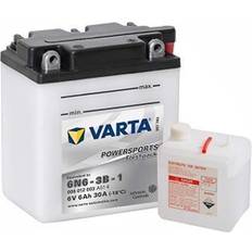 6 volt batteri Varta 006012 6-volts MC-batteri 6 Ah volt pol till höger)