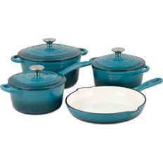 Cast iron set with lids Basque - Cookware Set with lid 7 Parts