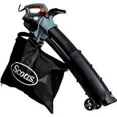 Leaf mulcher vacuum Scotts 200 MPH 410 CFM 14 Amp Electric Leaf Blower Vacuum Mulcher