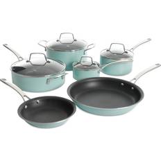 Martha Stewart Collection 10-Pc. Cookware Set with lid