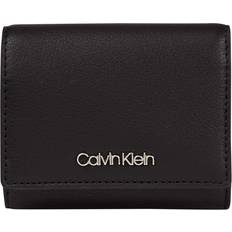 Recycled Materials Wallets & Key Holders Calvin Klein Trifold Extra Small Wallet Black