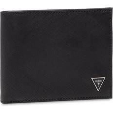 Guess Certosa Saffiano Smart Wallet - Black