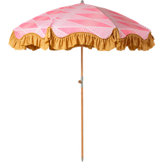 Rose Parasols et Accessoires Parasol Ø 200 cm Graphic Twist - Multicolore