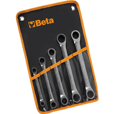 Sí Llaves de tapón Beta Tools 195 /B5 5pc Double BiHex Ratchet Ring Wrench Cap Wrench