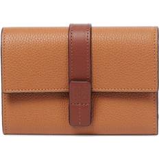 Loewe Small vertical wallet - Light Caramel/Pecan