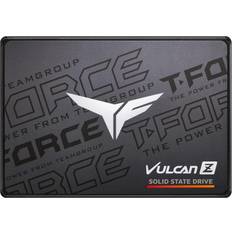 Ssd internal hard drive TeamGroup T-Force Vulcan Z 480GB SLC Cache 3D NAND TLC 2.5 Inch SATA III Internal Solid State Drive SSD (R/W Speed up to 540/470 MB/s)