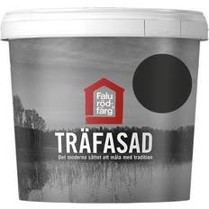 Falu Rödfärg Träfärger Målarfärg Falu Rödfärg Träfasad Träfärg Black 1L