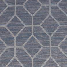 Boutique Asscher Geo Sapphire Wallpaper wilko