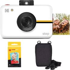 Instant kamera kodak Kodak Step Instant Camera med 10 MP bildsensor (vit) Go Bundle