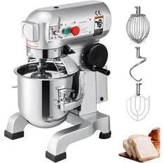 Commercial Electric Food Mixer 15Qt 600W 3 Speeds Adjustable 110/178/390 RPM 110V with Stainless Steel Bowl