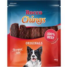 Rocco Chings Originals Strisce da masticare Set % 12 x 150 g Strisce di manzo