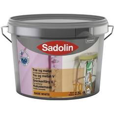 Sadolin Utomhusfärger Målarfärg Sadolin Snickerifärg V blank Vit