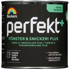 Snickerifärg beckers målarfärg Beckers Perfekt Plus Träfärg White 0.75L