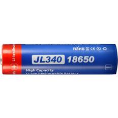 18650 3400mah Niteye Batteri 18650 Li-Ion 3,7V 3400 mAh