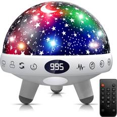 Star projector night light Yachance Baby Star Projector Night Light for with Music White Sleep Night Light