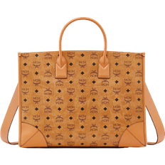 MCM München Large Tote Bag - Brown