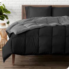 Twin extra long comforter Bare Home Twin/Twin Extra Long Bedspread Black, Gray