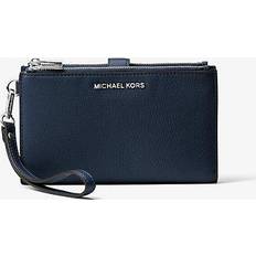 Michael Kors Adele Leather Smartphone Wallet - Blue - ONE