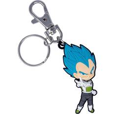 Wallets & Key Holders Eastern GE-85453 Dragon Ball Super Saiyan Blue Vegeta Keychain