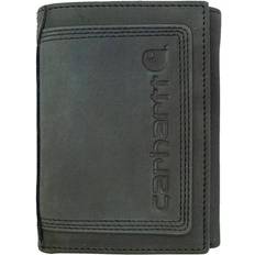 Wallets & Key Holders Carhartt Leather Black Detroit Trifold Wallet