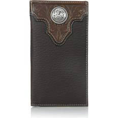 Ariat Rodeo Tooled Overlay Wallet/Checkbook Cover
