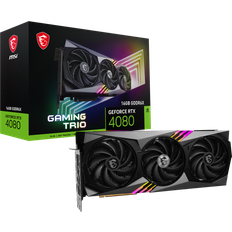 GeForce RTX 4080 - Nvidia Geforce Grafikkort MSI GeForce RTX 4080 GAMING TRIO HDMI 3XDP 16GB