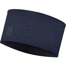 Buff Merino Wide Headband - Solid Denim