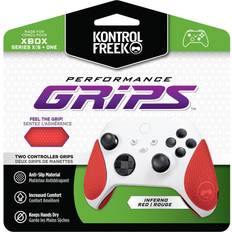 Kontrolfreek inferno KontrolFreek KontrolFreek Performance Grips for Xbox One Series X Controller Inferno Red