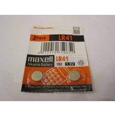 Maxell 2 x LR41 /192 AG3 V3GA 1.5v Alkaline Button Cell Battery Batteries