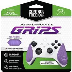 Xbox One Empuñaduras del controlador KontrolFreek Performance Grips for Xbox One Series X Controller Galaxy Purple