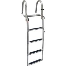 Swimming Pools & Accessories Overton's Top Mounted 4 Step Stainless Steel Swim Platform Ladder