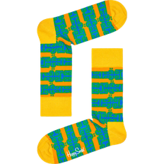 Gule - Herre Undertøy Happy Socks Andy Stripe Sock