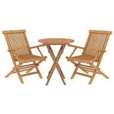 vidaXL 3087187 Ensemble repas de patio, 1 Table incluse 2 Chaises