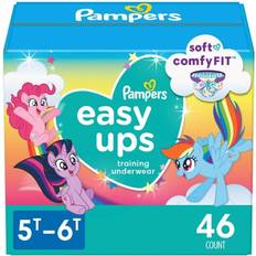 Pampers Diapers Pampers Girls Easy Ups Potty Training Pants Size 5T-6T 18+kg 46Pcs