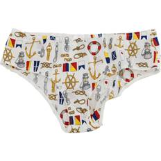 Dolce & Gabbana Underwear Sailor Print Silk Women's Bottoms