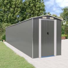 Dependances vidaXL Capanno Giardino Grigio Chiaro 192x1021x223 cm Acciaio Zincato Cod MXL 65822