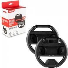 Wheel & Pedal Sets KMD Joy-Con Racing Wheels Dual Pack Black