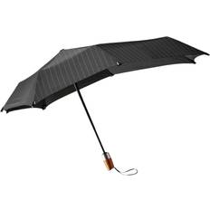 Mini Automatisk Deluxe Stormparaply - Svart